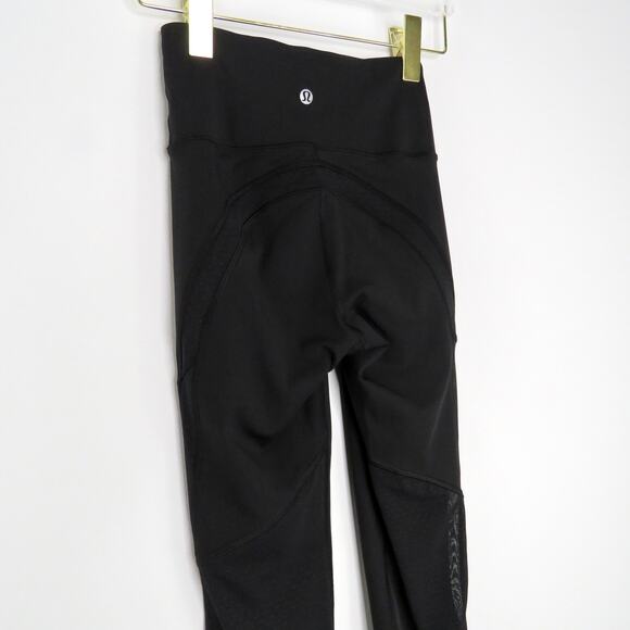Lululemon Revitalize Tight in Black Long Lululemon Leggings Size 2 - Picture 9 of 11